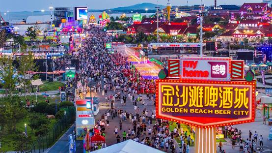 Three Key Words Decode How Qingdao Golden Beach Beer City Lights Up Coastal Nightlife